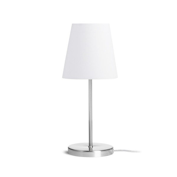 RED R14048 NYC/CONNY 15/15 stolní Polycotton bílá/nikl 230V E27 7W - RED - DESIGN RENDL