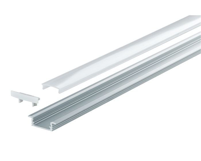 P 70410 Zemní profil s difusorem 100cm eloxovaný hliník, satin, PVC - PAULMANN (obrázek 2)