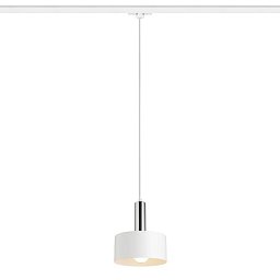 Obrázek pro produkt GIULIA 20 pro tříokr. lištu bílá chrom 230V E27 40W - RED - DESIGN RENDL