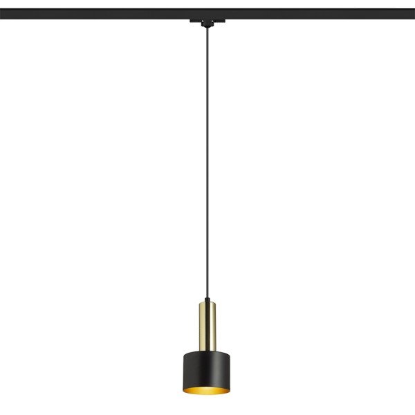 RED R13991 GIULIA 12 pro tříokr. lištu černá/zlatohnědá mosaz 230V E27 40W - RED - DESIGN RENDL