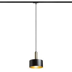 Obrázek pro produkt GIULIA 20 pro jednookr. lištu černá/zlatohnědá mosaz 230V E27 40W - RED - DESIGN RENDL