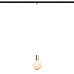 Obrázek pro produkt ARAQ pro jednookr. lištu závěsná česaná mosaz/černá 230V E27 42W - RED - DESIGN RENDL