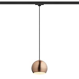 Obrázek pro produkt AGNETA pro tříokr. lištu závěsná česaná měď 230V E27 40W - RED - DESIGN RENDL