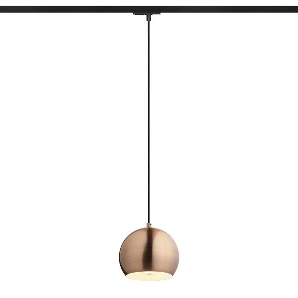 Levně RED R13973 AGNETA pro jednookr. lištu závěsná česaná měď 230V E27 40W - RED - DESIGN RENDL