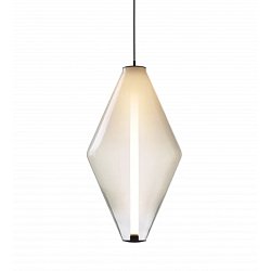 Obrázek pro produkt VÝPRODEJ VZORKU - Závěsné svítidlo Buoy double cone bílá / černá 2,5m kabel - BOMMA