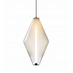 Obrázek pro produkt VÝPRODEJ VZORKU - Závěsné svítidlo Buoy double cone bílá / černá 2,5m kabel - BOMMA