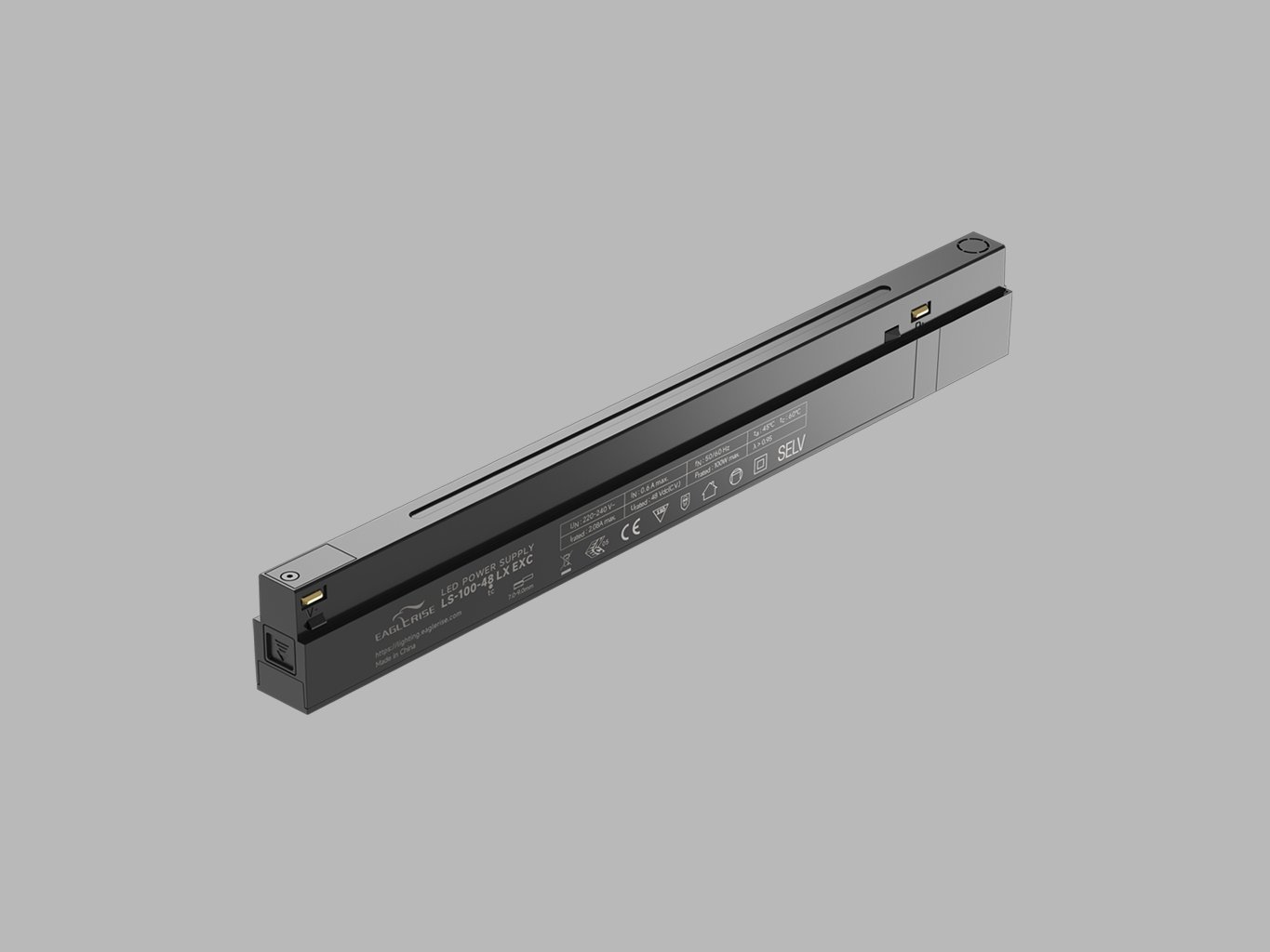 LED2 6094403 LED2 MAG DRIVER II 100W, B černá - LED2 Lighting
