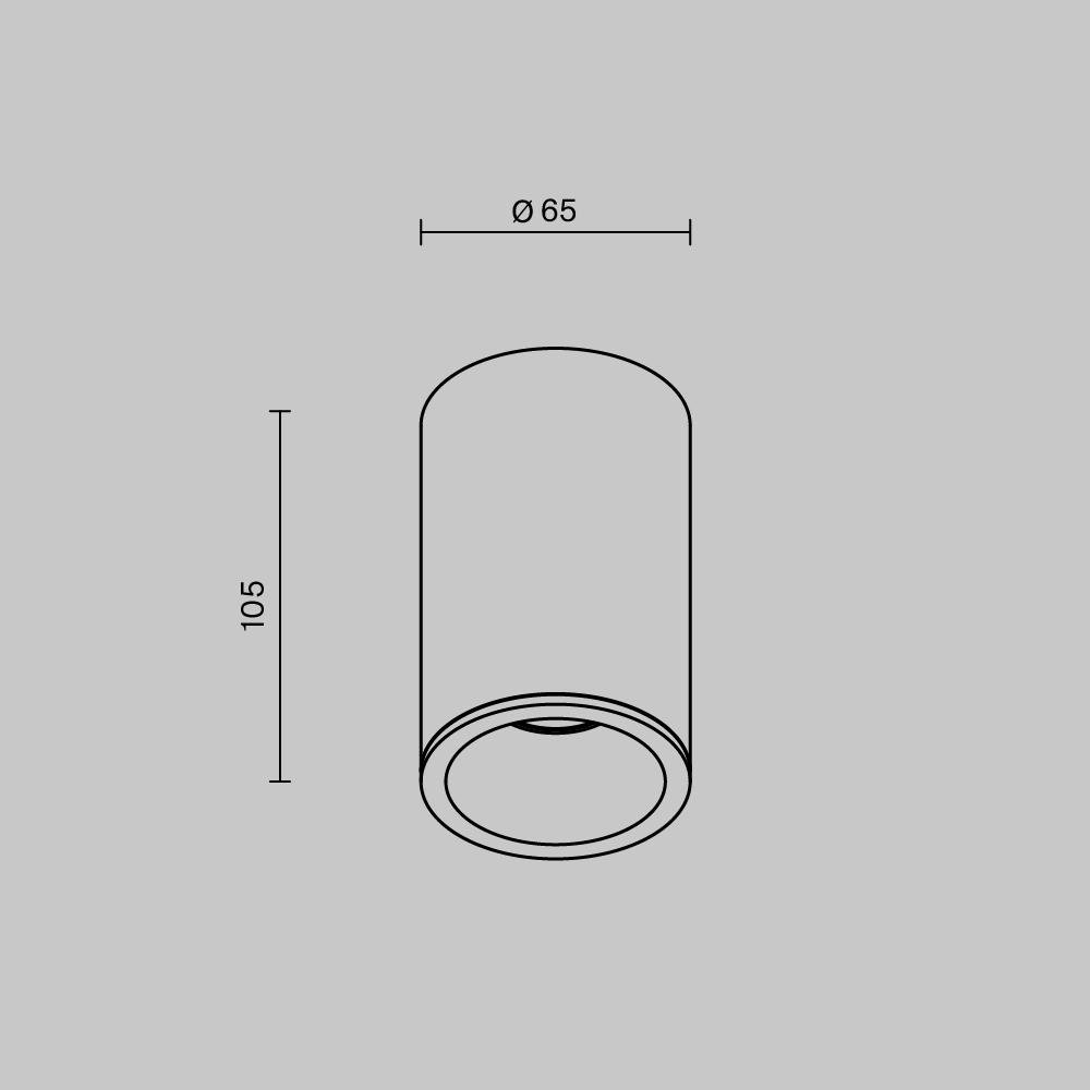 M C029CL-01-S-B Stropní svítidlo Zoom GU10x1 50W C029CL-01-S-B - MAYTONI (obrázek 6)