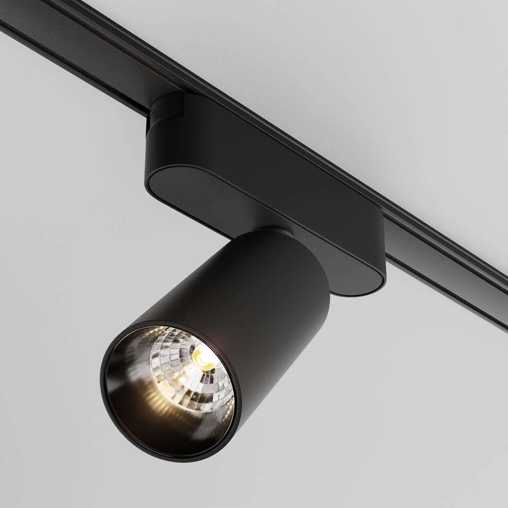 M TR103-1-12W3K-M-B Svítidlo pro kolejnicový systém Focus LED 3000K 12W 1000lm černý hliník Radity - MAYTONI