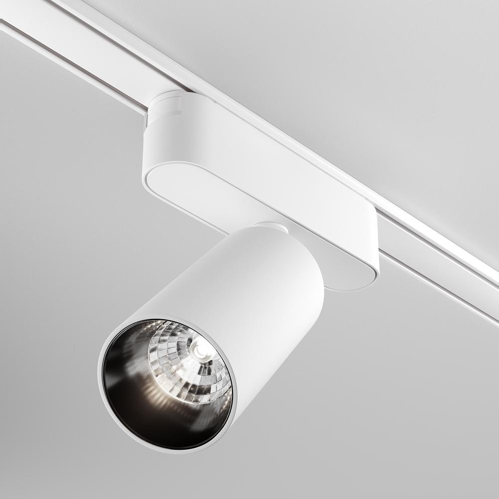 M TR103-1-12W4K-M-W Svítidlo pro kolejnicový systém Focus LED 4000K 12W studená bílá bílý hliník Radity - MAYTONI