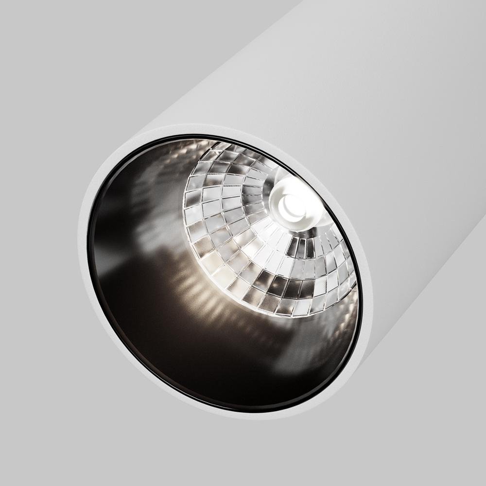 M TR103-1-12W4K-M-W Svítidlo pro kolejnicový systém Focus LED 4000K 12W studená bílá bílý hliník Radity - MAYTONI (obrázek 3)