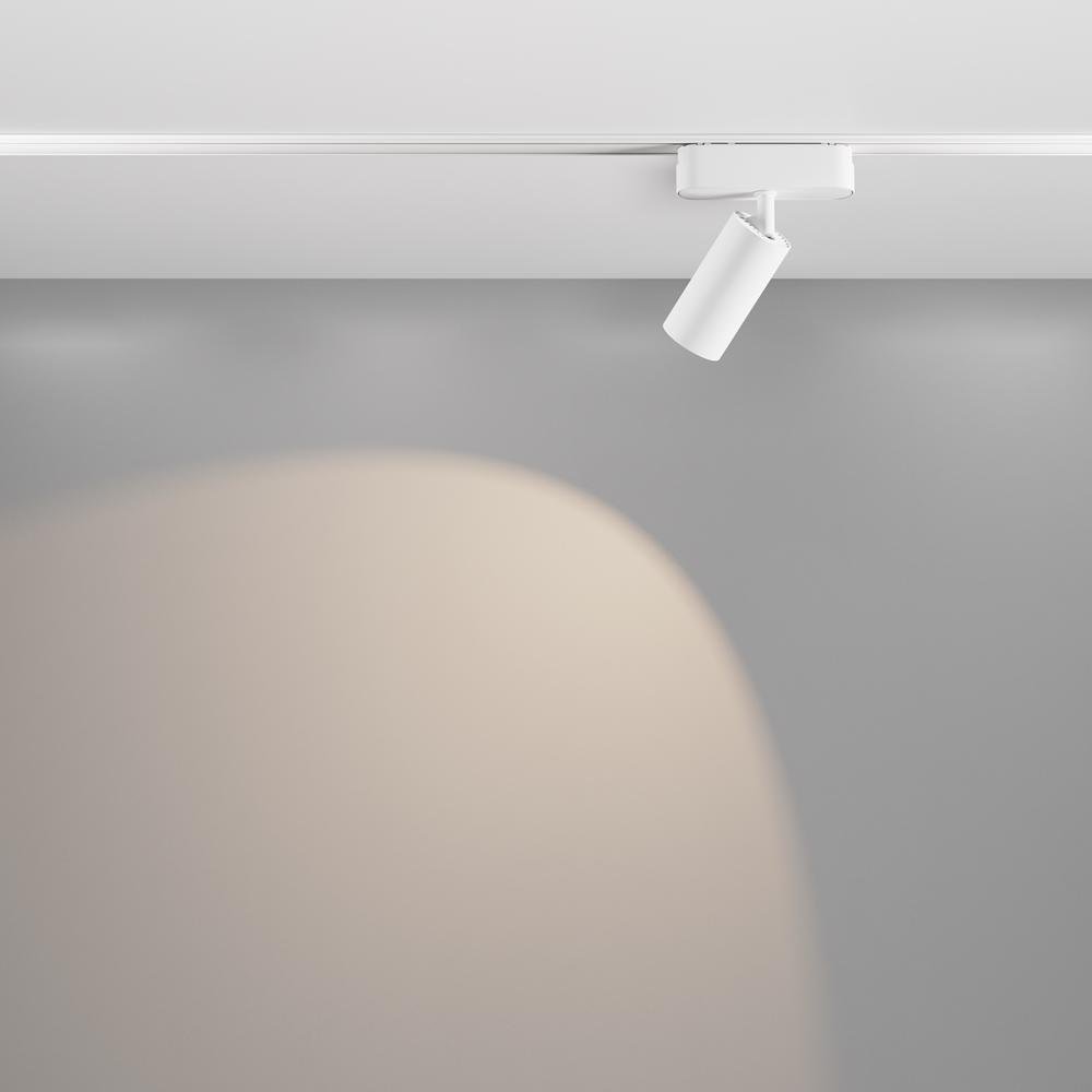 M TR103-1-12W4K-M-W Svítidlo pro kolejnicový systém Focus LED 4000K 12W studená bílá bílý hliník Radity - MAYTONI (obrázek 5)