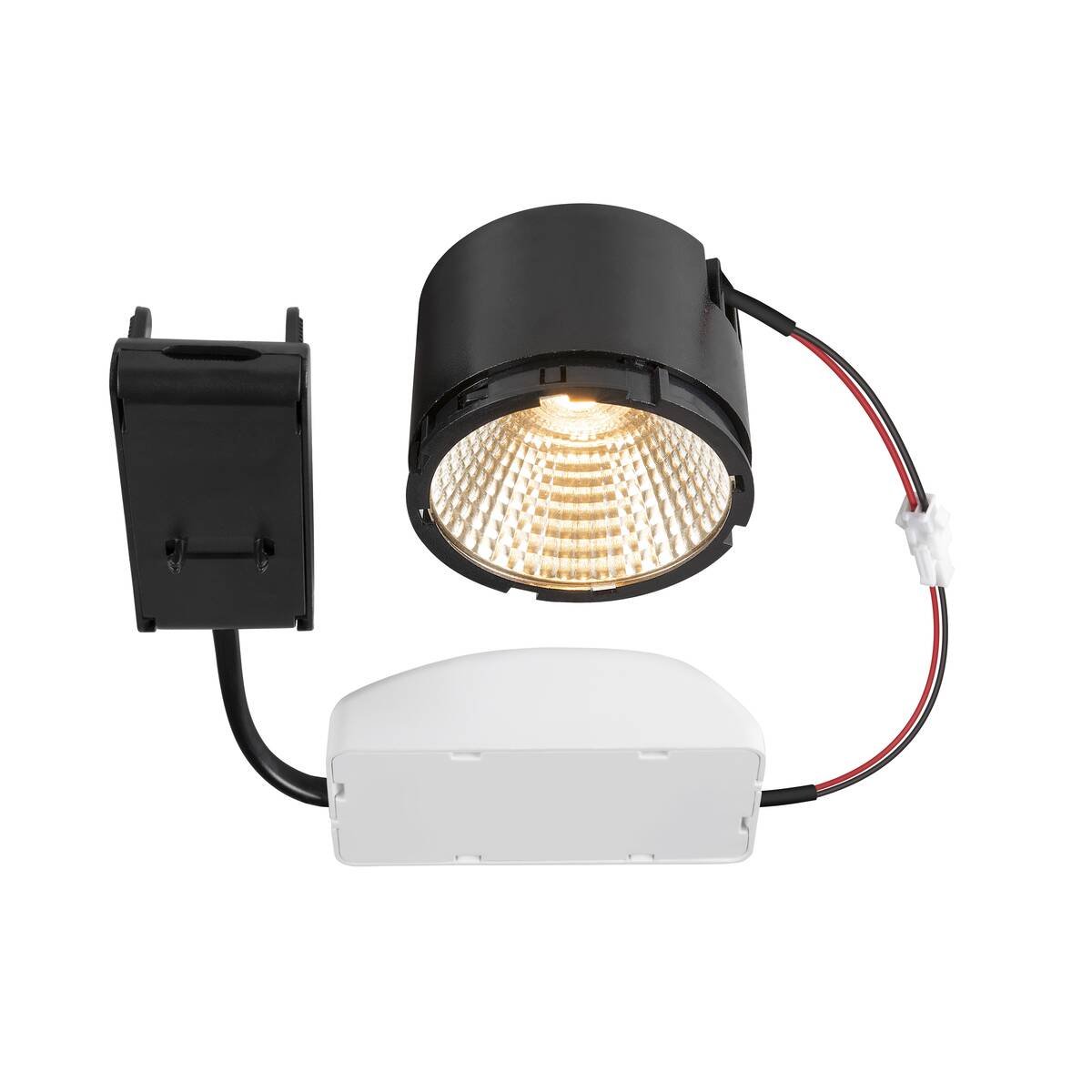 LA 1007409 NEW TRIA® LED modul, kulatá, 2700K, 38°, fáze, černá - BIG WHITE (SLV)