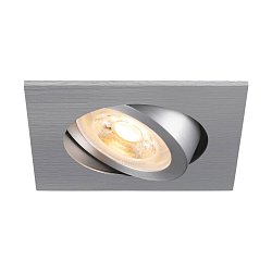 Obrázek pro produkt NEW TRIA® 68 stropní vestavné svítidlo, čtvercové, max. 10W GU10, hliník - BIG WHITE (SLV)