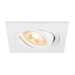 Obrázek pro produkt NEW TRIA® 75 stropní vestavné svítidlo, čtvercové, max. 10W GU10, bílá - BIG WHITE (SLV)