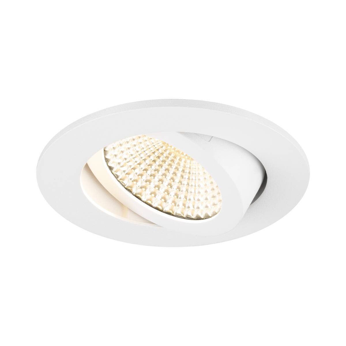LA 1007435 NEW TRIA® UNIVERSAL 68 stropní vestavné svítidlo, 2500/3000/4000K, 60°, IP 20, kulaté, bílá - BIG WHITE (SLV)