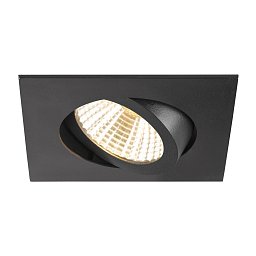 Obrázek pro produkt NEW TRIA® 68 stropní vestavné svítidlo, 1800-3000K, 38°, IP 20, čtvercové, černá - BIG WHITE (SLV)