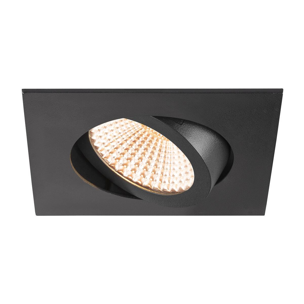 LA 1007430 NEW TRIA® 68 stropní vestavné svítidlo, 1800-3000K, 60°, IP 20, čtvercové, černá - BIG WHITE (SLV) (obrázek 2)
