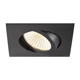 Obrázek pro produkt NEW TRIA® 68 stropní vestavné svítidlo, 1800-3000K, 60°, IP 20, čtvercové, černá - BIG WHITE (SLV)
