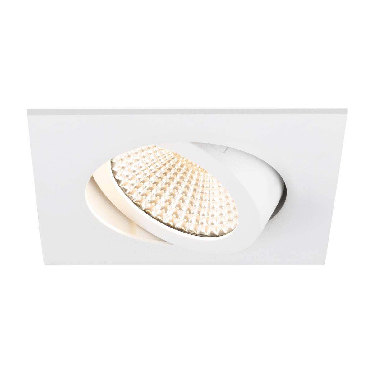 LA 1007395 NEW TRIA® 68 stropní vestavné svítidlo, 2700K, 60°, IP 20, čtvercové, bílá - BIG WHITE (SLV)