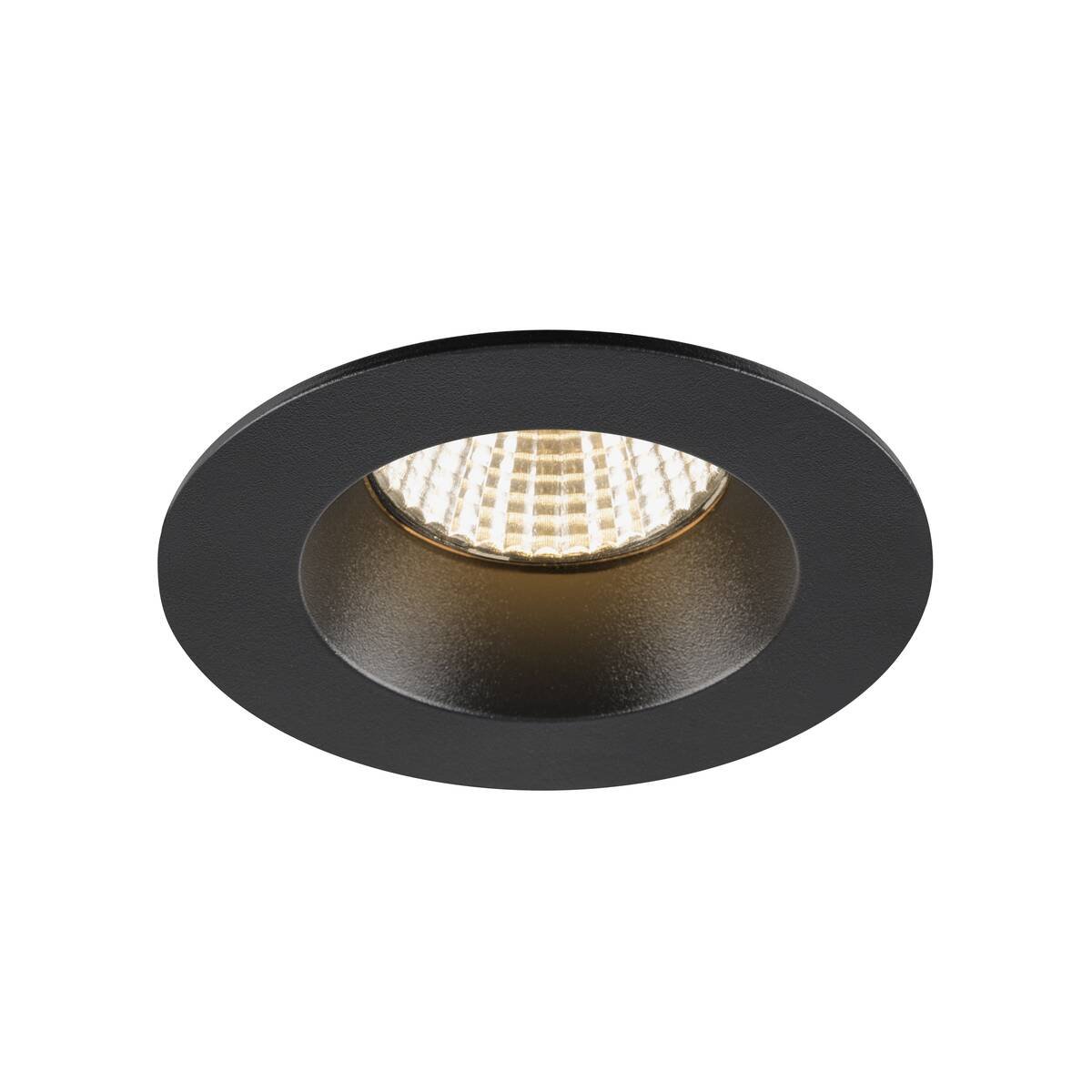 LA 1007442 NEW TRIA® UNIVERSAL 68 stropní vestavné svítidlo, 2500/3000/4000K, 38°, IP 20 / IP 65, kulaté, černá - BIG WHITE (SLV) (obrázek 3)