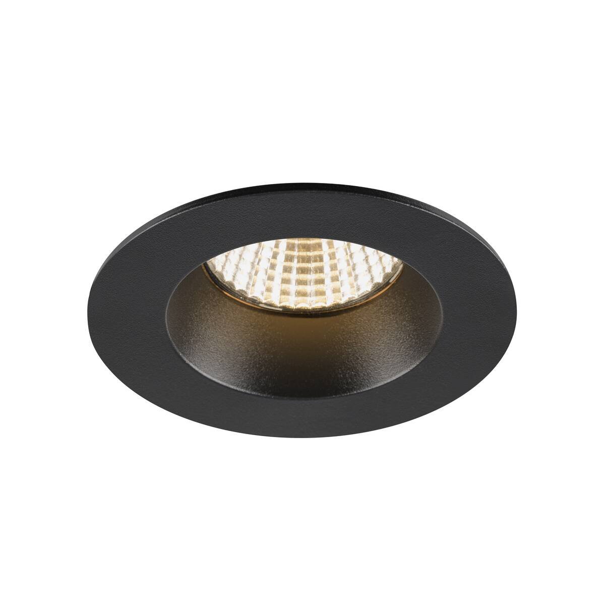 LA 1007442 NEW TRIA® UNIVERSAL 68 stropní vestavné svítidlo, 2500/3000/4000K, 38°, IP 20 / IP 65, kulaté, černá - BIG WHITE (SLV) (obrázek 4)