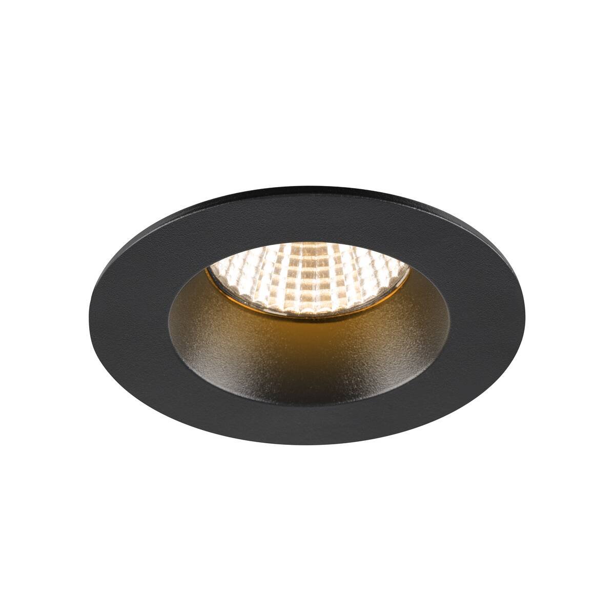 LA 1007442 NEW TRIA® UNIVERSAL 68 stropní vestavné svítidlo, 2500/3000/4000K, 38°, IP 20 / IP 65, kulaté, černá - BIG WHITE (SLV) (obrázek 6)