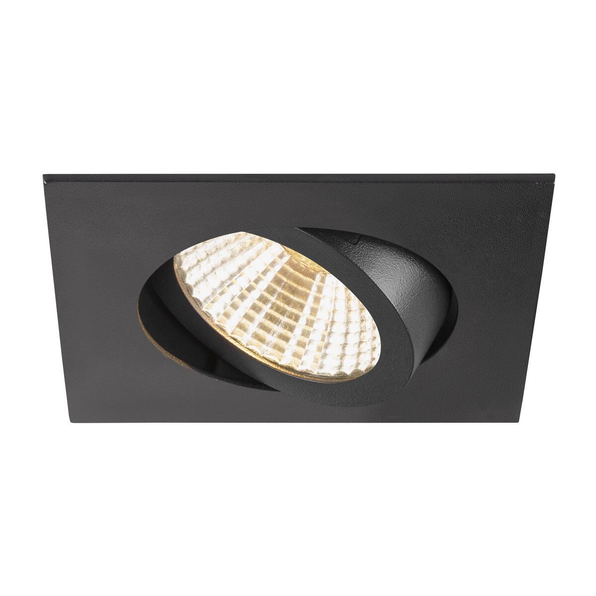 LA 1007438 NEW TRIA® UNIVERSAL 68 stropní vestavné svítidlo, 2500/3000/4000K, 38°, IP 20, čtvercové, černá - BIG WHITE (SLV) (obrázek 3)
