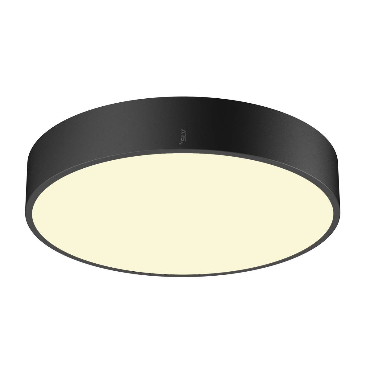 LA 1007319 MEDO® 40 nástěnné a stropní nástavbové svítidlo, kulaté, 2700/3000/4000K, 20W, fáze, 110°, černá - BIG WHITE (SLV)