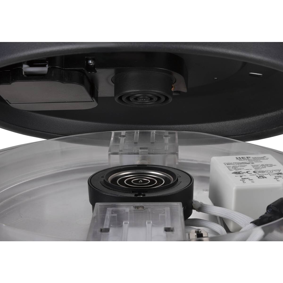 LA 1007286 MEDO® PRO 30 nástěnné a stropní nástavbové svítidlo, kulaté, 3000/4000K, 10W, DALI, Touch, 110°, černá - BIG WHITE (SLV) (obrázek 4)