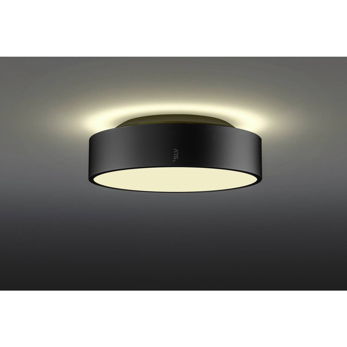 LA 1007286 MEDO® PRO 30 nástěnné a stropní nástavbové svítidlo, kulaté, 3000/4000K, 10W, DALI, Touch, 110°, černá - BIG WHITE (SLV) (obrázek 10)