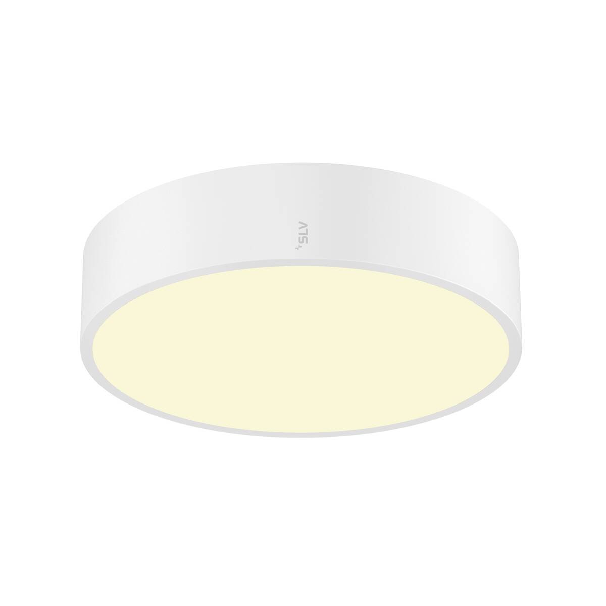 LA 1007317 MEDO® 30 nástěnné a stropní nástavbové svítidlo, kulaté, 2700/3000/4000K, 12W, fáze, 110°, bílá - BIG WHITE (SLV)
