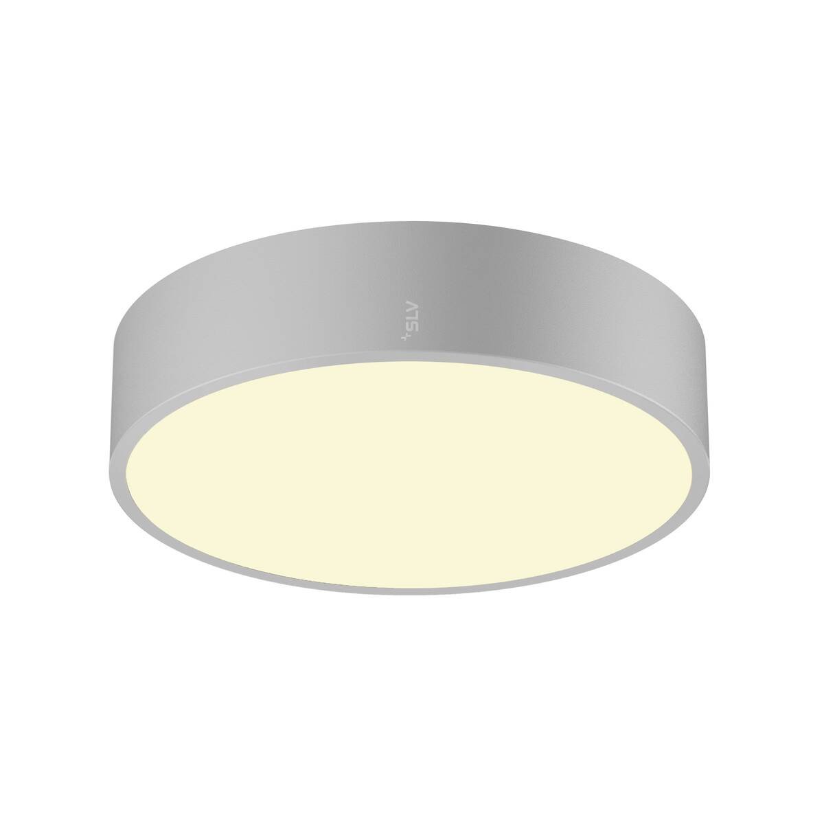 LA 1007318 MEDO® 30 nástěnné a stropní nástavbové svítidlo, kulaté, 2700/3000/4000K, 12W, fáze, 110°, šedá - BIG WHITE (SLV)