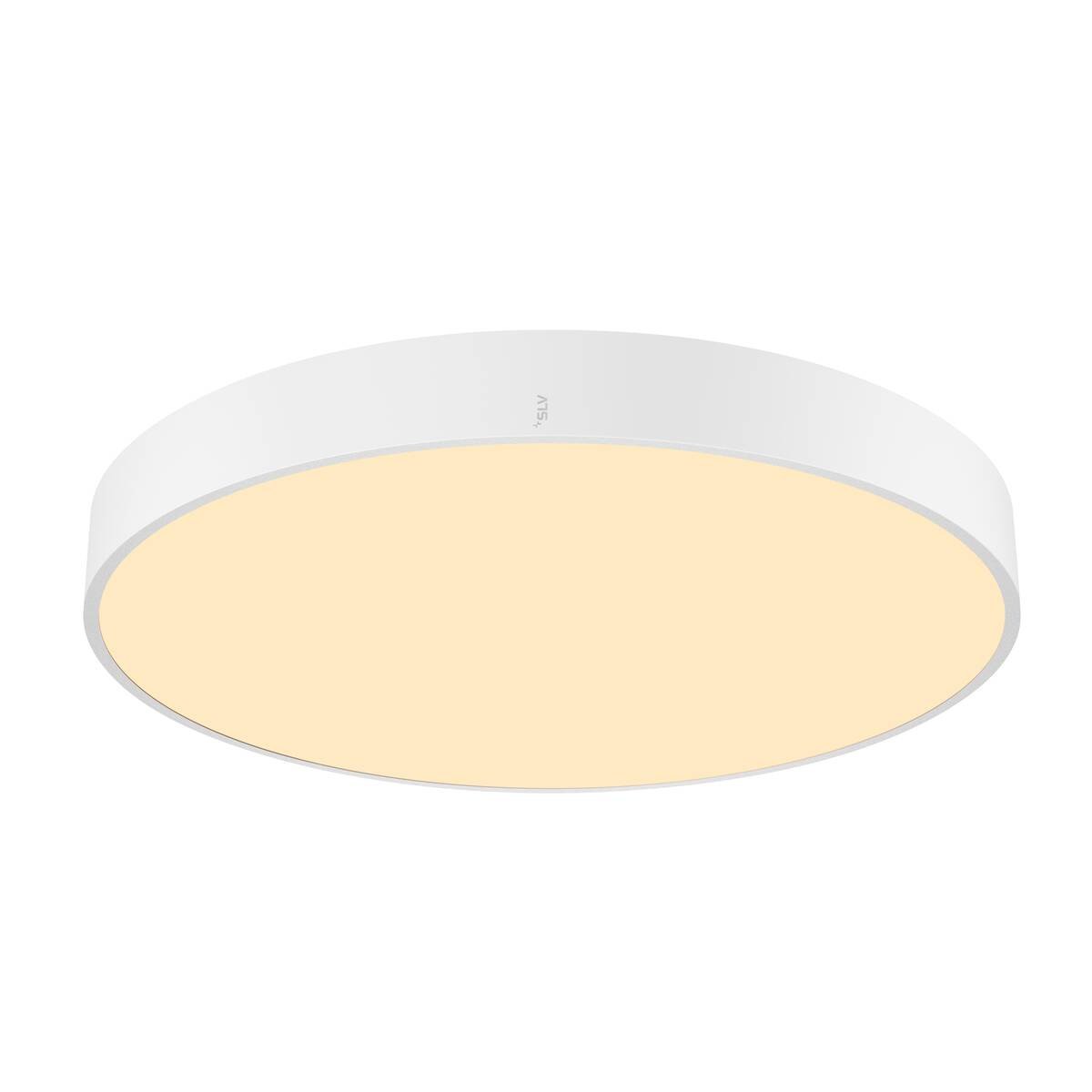 LA 1007323 MEDO® 60 nástěnné a stropní nástavbové svítidlo, kulaté, 2700/3000/4000K, 39W, fáze, 110°, bílá - BIG WHITE (SLV)