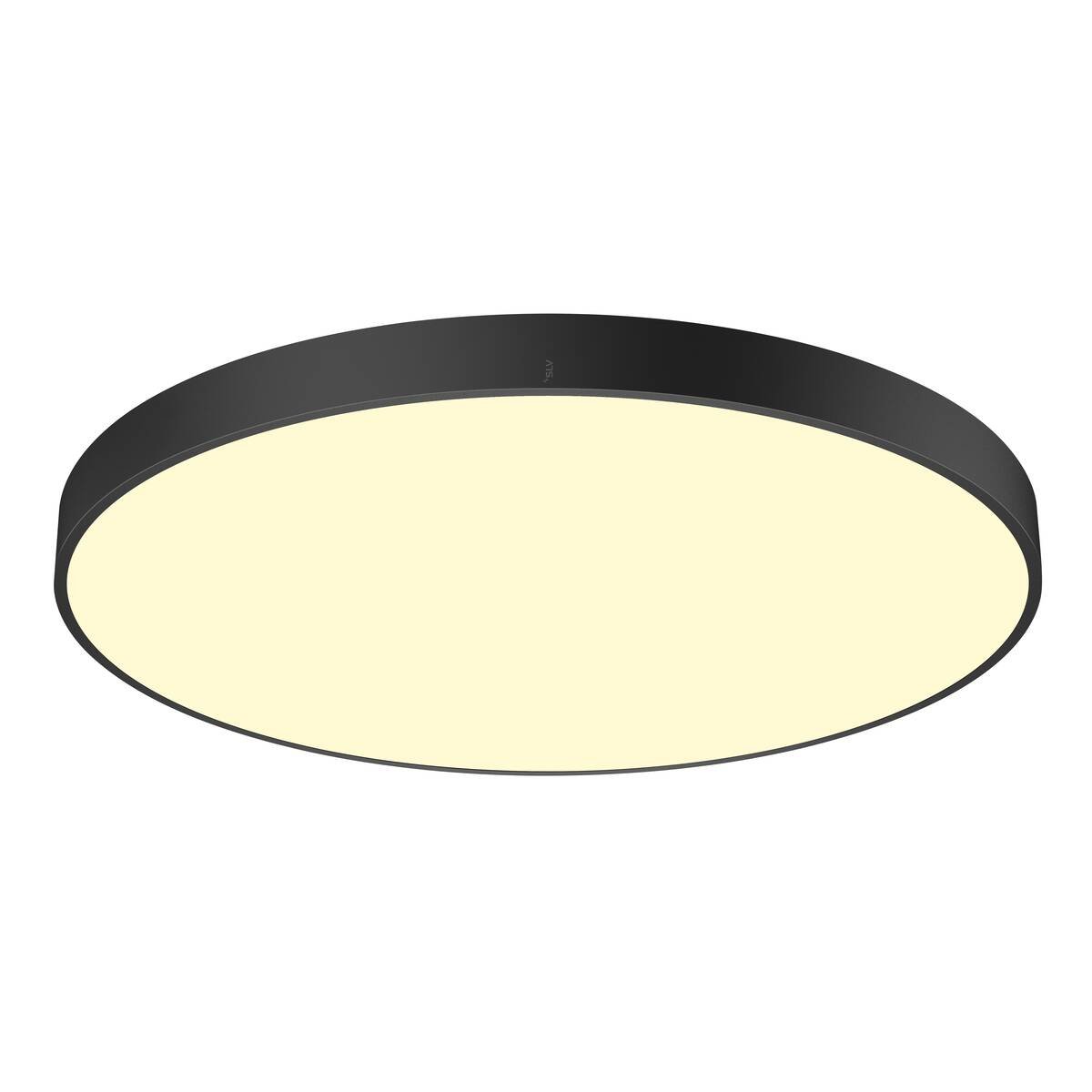LA 1007325 MEDO® 90 stropní nástavbové svítidlo, kulaté, 2700/3000/4000K, 79W, fáze, 110°, černá - BIG WHITE (SLV)