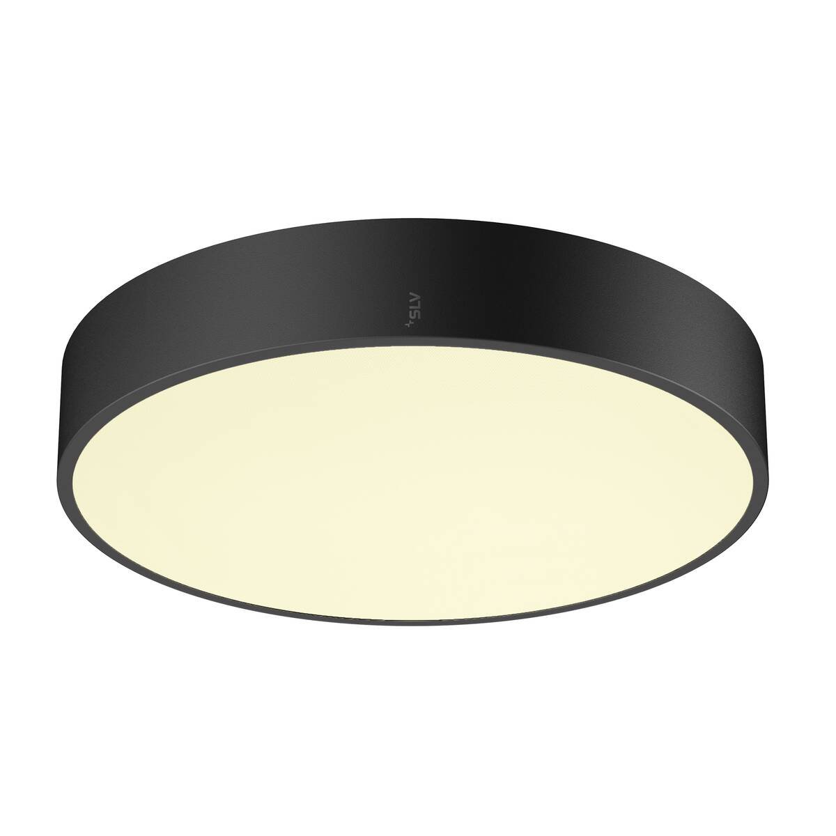 LA 1007296 MEDO® PRO 40 nástěnné / stropní svítidlo kulaté 3000/4000K 19W UGR<19 černé - BIG WHITE (SLV)