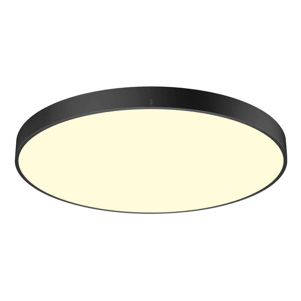 LA 1007314 MEDO® PRO 90 stropní nástavbové svítidlo, kulaté, 3000/4000K, 74W, fáze, 110°, černá - BIG WHITE (SLV)