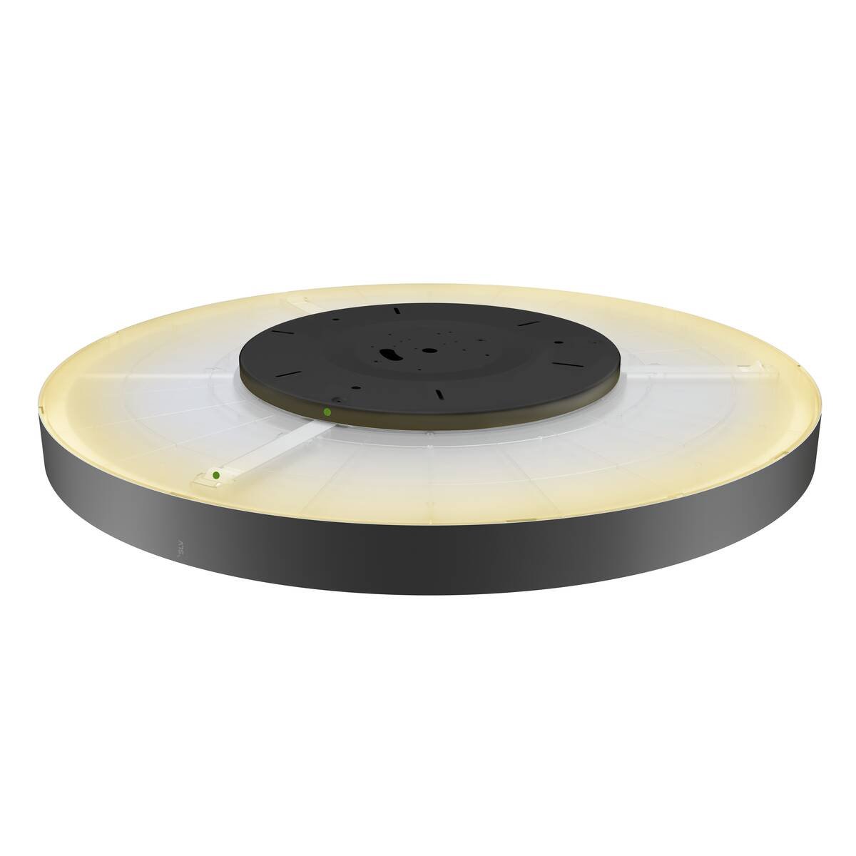 LA 1007310 MEDO® PRO 90 stropní nástavbové svítidlo, kulaté, 3000/4000K, 75W, DALI, Touch, 110°, černá - BIG WHITE (SLV) (obrázek 9)