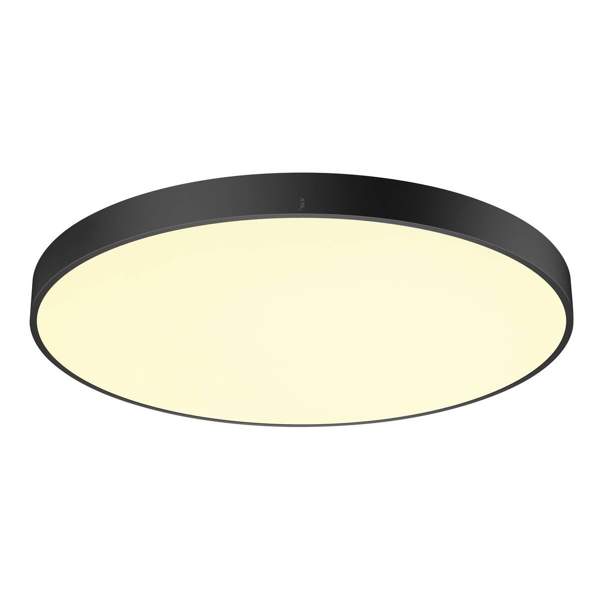 LA 1007312 MEDO® PRO 90 stropní nástavbové svítidlo, kulaté, 3000/4000K, 74W, fáze, 80°, UGR<19, černá - BIG WHITE (SLV)