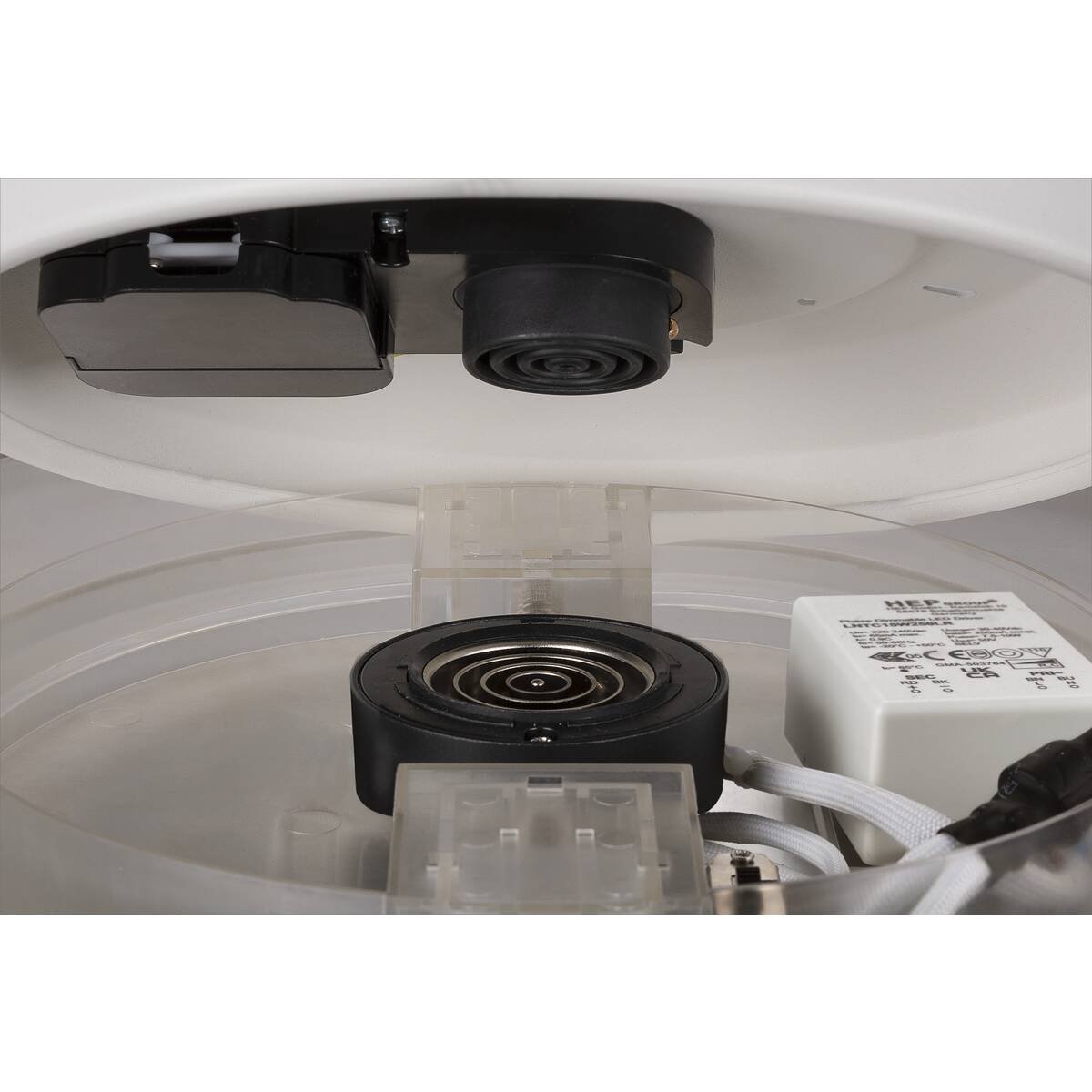 LA 1007297 MEDO® PRO 40 nástěnné a stropní nástavbové svítidlo, kulaté, 3000/4000K, 19W, fáze, 80°, UGR<19, bílá - BIG WHITE (SLV) (obrázek 4)