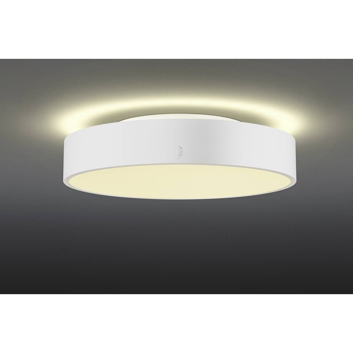 LA 1007297 MEDO® PRO 40 nástěnné a stropní nástavbové svítidlo, kulaté, 3000/4000K, 19W, fáze, 80°, UGR<19, bílá - BIG WHITE (SLV) (obrázek 10)