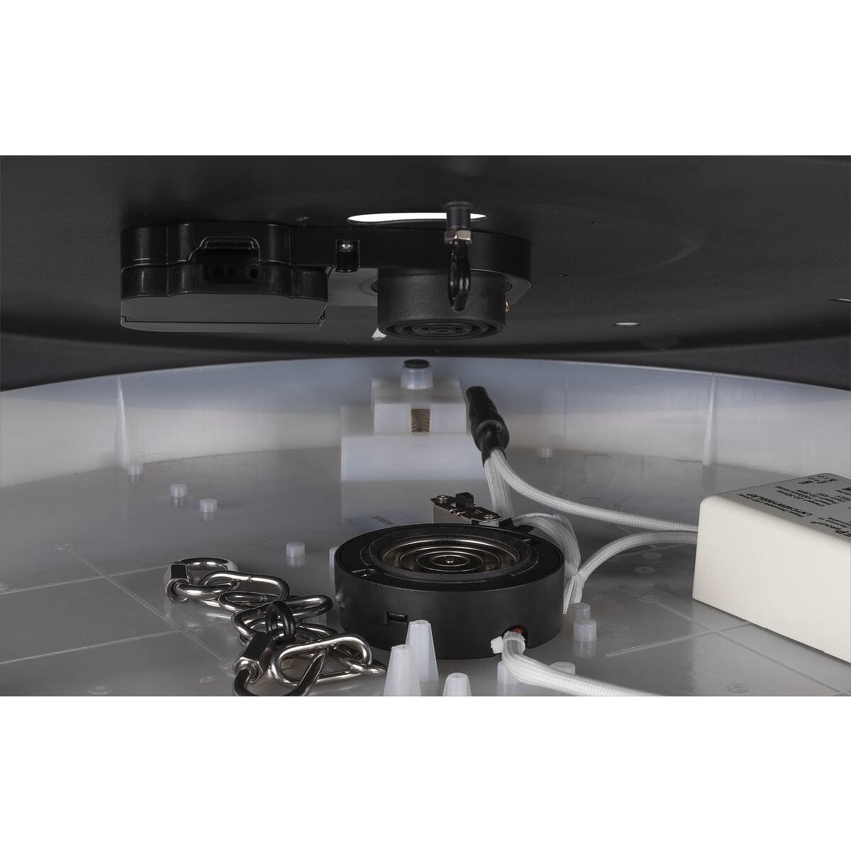 LA 1007302 MEDO® PRO 60 nástěnné a stropní nástavbové svítidlo, kulaté, 3000/4000K, 39W, DALI, Touch, 110°, černá - BIG WHITE (SLV) (obrázek 4)