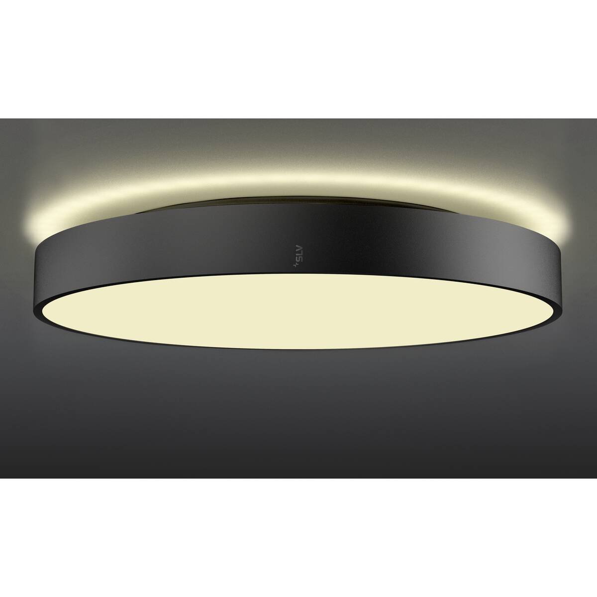 LA 1007302 MEDO® PRO 60 nástěnné a stropní nástavbové svítidlo, kulaté, 3000/4000K, 39W, DALI, Touch, 110°, černá - BIG WHITE (SLV) (obrázek 15)