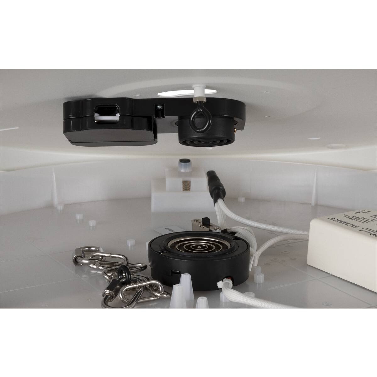 LA 1007309 MEDO® PRO 90 stropní nástavbové svítidlo, kulaté, 3000/4000K, 75W, DALI, Touch, 80°, UGR<19, bílá - BIG WHITE (SLV) (obrázek 4)