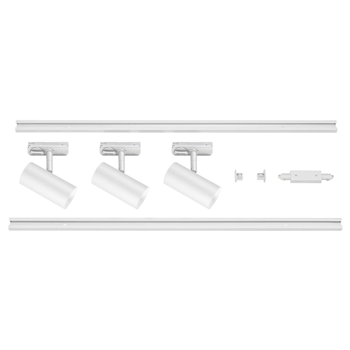 LA 1007674 NOBLO® SPOT kolejnicový systém, kulaté, 2700K, 19W, fáze, 32°, bílá - BIG WHITE (SLV)