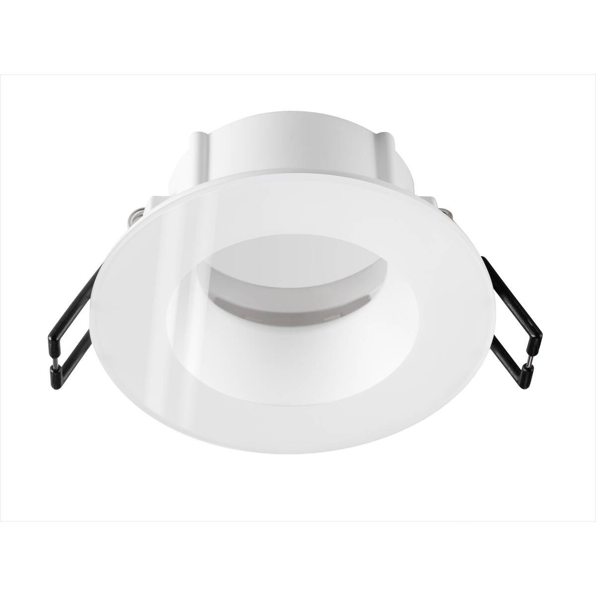 LA 1007337 NEW TRIA® 68 kroužek pro vestavbu do stropu, D: 8,3 H: 3,55 cm, IP 65, vč. skla, bílá - BIG WHITE (SLV)