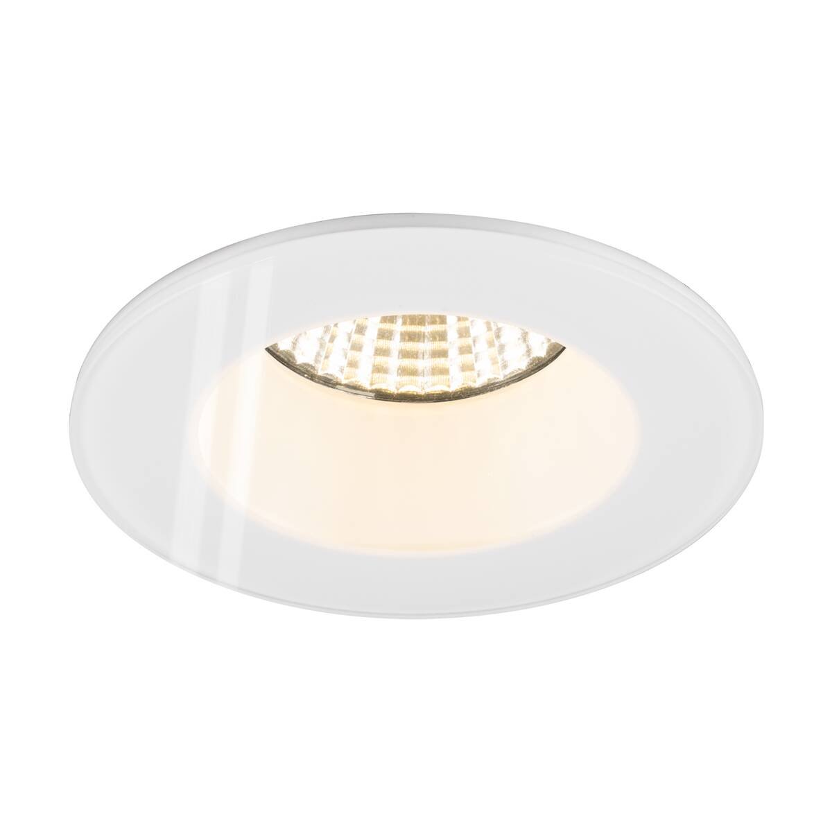 LA 1007337 NEW TRIA® 68 kroužek pro vestavbu do stropu, D: 8,3 H: 3,55 cm, IP 65, vč. skla, bílá - BIG WHITE (SLV) (obrázek 2)