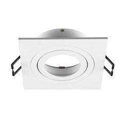 Obrázek pro produkt NEW TRIA® 75 kroužek pro vestavbu do stropu, D: 9 Š: 9 H: 2,6 cm, IP 20, bílá - BIG WHITE (SLV)