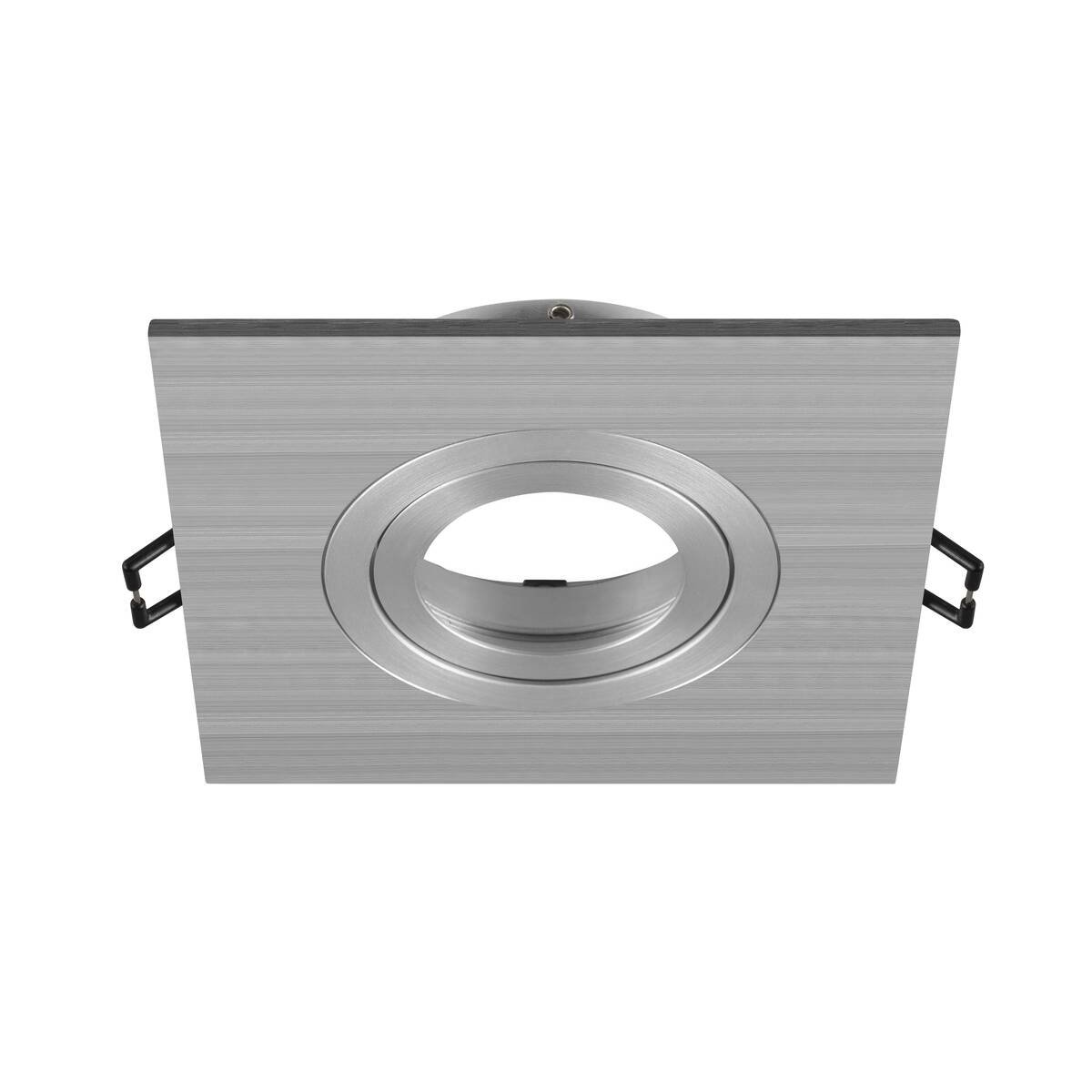 LA 1007636 NEW TRIA® 75 XL kroužek pro vestavbu do stropu, D: 11 Š: 11 H: 2,6 cm, IP 20, hliník - BIG WHITE (SLV)