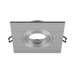 Obrázek pro produkt NEW TRIA® 75 XL kroužek pro vestavbu do stropu, D: 11 Š: 11 H: 2,6 cm, IP 20, hliník - BIG WHITE (SLV)